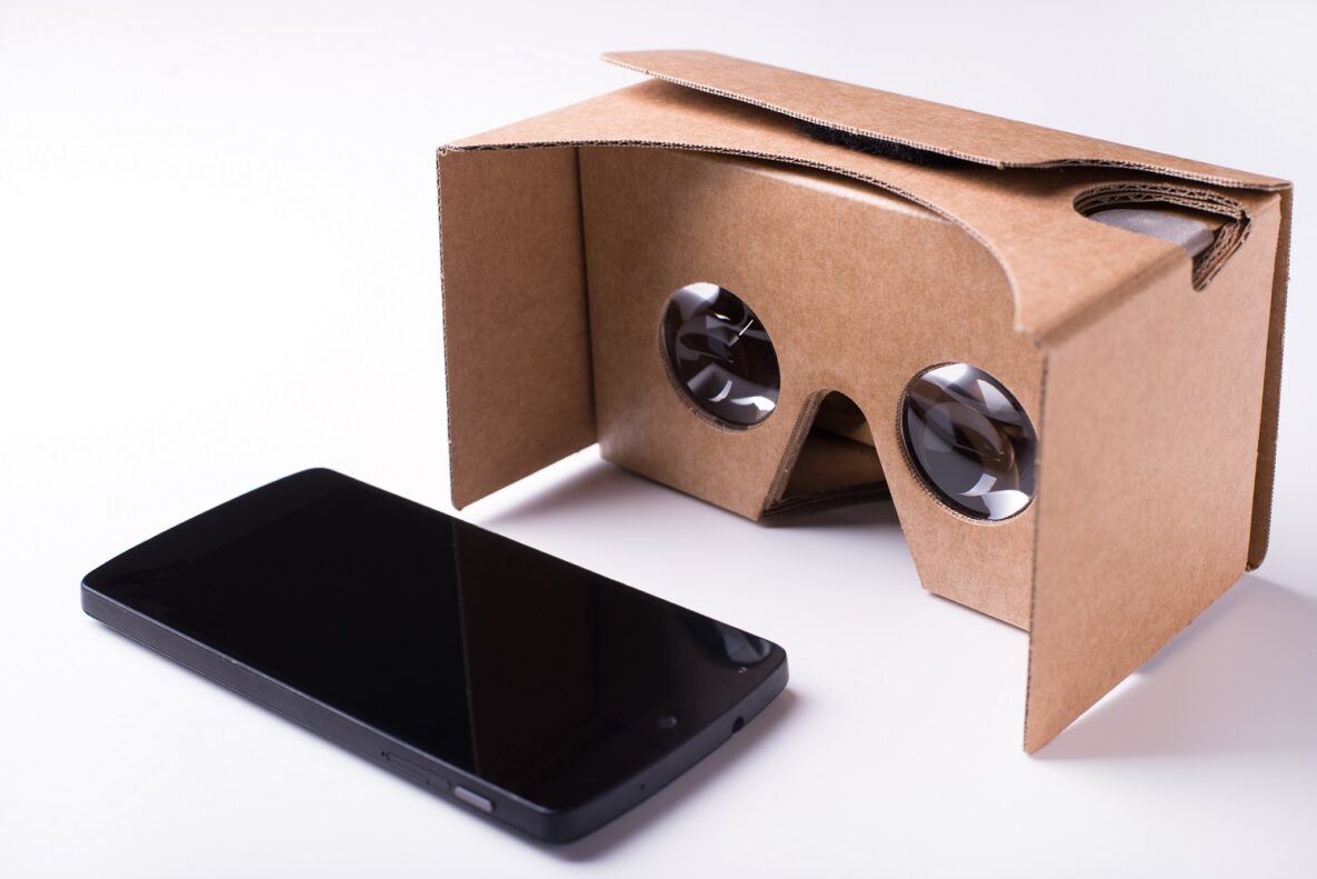 The Google Cardboard.