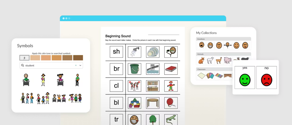 A Screenshot of the SymbolStix Prime app.